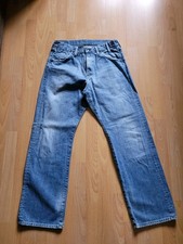 G-STAR 3301 Jeans Herren Hose W32 L32 Regular Straight, blau Denim, 5625.25.75 