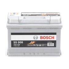 Autobatterie BOSCH S5008 12V 77Ah 780A B13 0 092 S50 080 Blei-Säure-Technologie