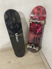 Unibest Skateboard Deck Funboard Holzboard 80x20cm Ahornholz Kinder