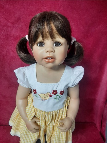 Künstlerpuppe polly monika - ",