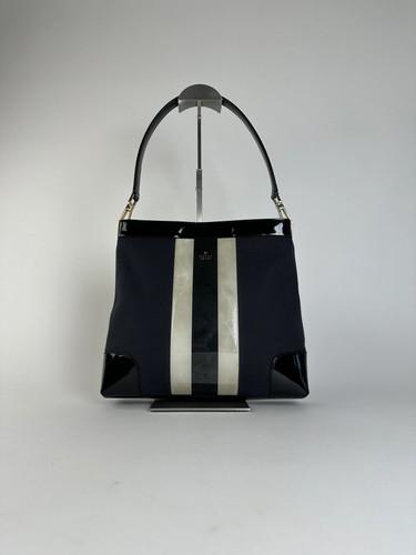 Vintage gucci canvas shoulder - gucci,