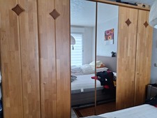 Kleiderschrank Erle, Teilmassiv