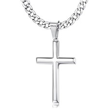 Kreuz kette silber herren - kreuz,
