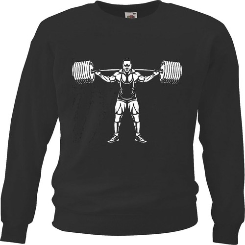 Sweatshirt bodybuilding gym - bodybuilding,