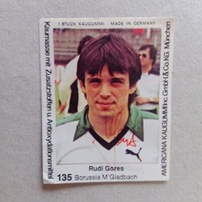 Americana Kaugummi-Bild,  Gores (Gladbach),signiert, ungeklebt