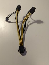 6 Pin PCI-E männlich auf 2x