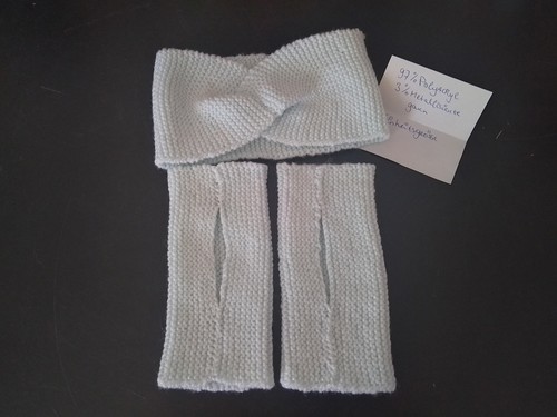 Stirnband und handstulpen - stirnband,