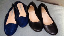 2 x Damen / Mädchen Schuhe Ballerina Gr. 39--sammeln