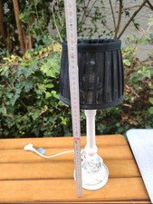 Lampe Nachttischlampe schwarz