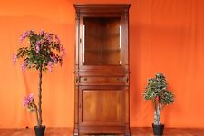 Nr.1902b Ebanart-Direttorio  Eckvitrine Kirschbaum Vollmassiv