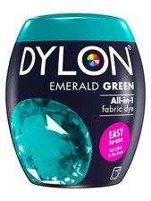 DYLON Textilfarbe Smaragd Grün Farbe & Fixierer für 600g Stoff fabric dye