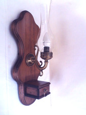 Wandlampe Art Petroleumlampe