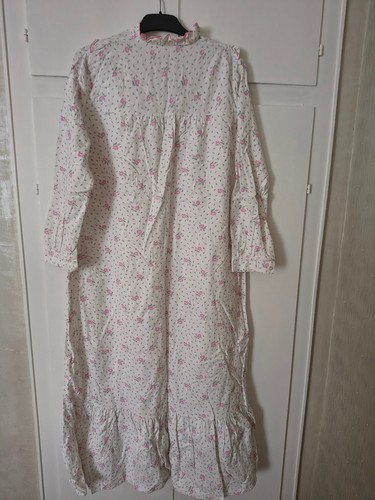 Vintage langarm nachthemd - langarm,