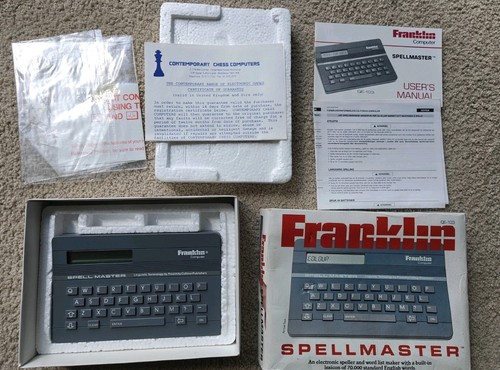 Vintage franklin spellmaster - vintage,