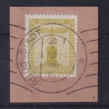 Reich 1938 dienstmarke 24 - 1938,