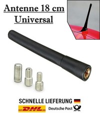 Universal 18 cm Stab Dach Autoantenne AM FM GPS - 3 Adapter für Kia + Hyundai