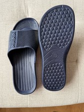 ORIGINAL BUNDESWEHR BADELATSCHEN NEUES MOD. BADESCHUHE BLAU BW LATSCHEN SLIPPER