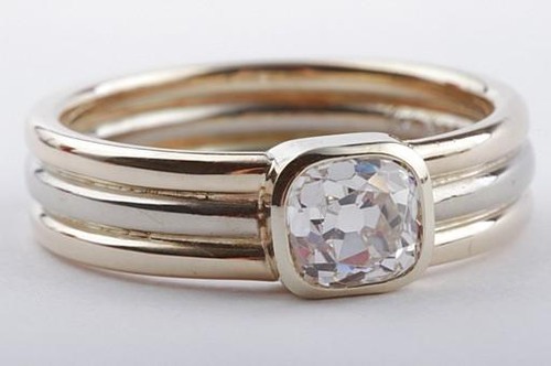 Diamant ring solitär - ring, 1ct