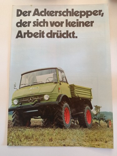 Original prospekt unimog - original,