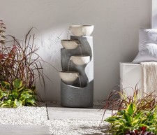 Gartenbrunnen Salo mit LED