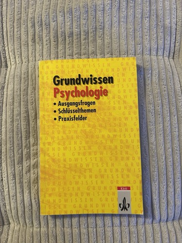 Grundwissen psychologie - grundwissen,
