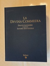 Dante, Alighieri: La divina commedia Hauptband und Kommentar Botticelli, Sandro,