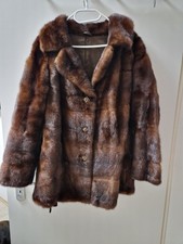 echte Pelzjacke Nerz Jacke Damen Nerzjacke Pelzjacke Echtpelz Gr. 40 / 42