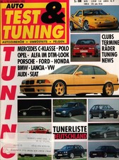 Zeitschrift Auto Test und