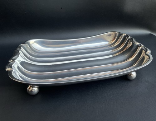 Art deco schale - art, versilbert