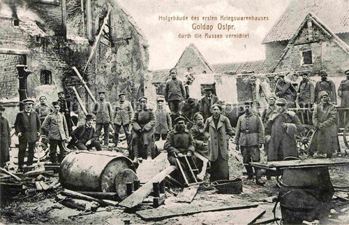 Goldap ostpreussen zerstoertes - goldap,