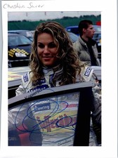 Original Autogramm Christina Surer /// Autogramm Autograph signiert signe 324457