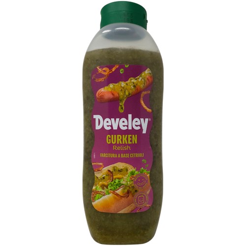 Develey gurken relish sauce - develey,