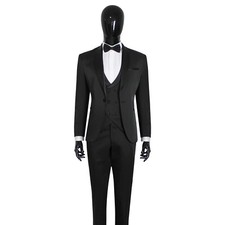 Slim fit satin - satin, mit