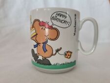 Kaffeetasse W. Steinbeck,Happy Birthday,Kaffeebecher Cup,Tasse, Geburtstag,Maus
