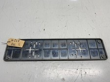 Mercedes W126 S-Klasse (2 Serie) Kennzeichenhalter Kennzeichenunterlage Chrom