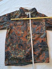 ORIGINAL BUNDESWEHR FELDBLUSE FLECKTARN BW JACKE Größe 14 sehr gut gebraucht