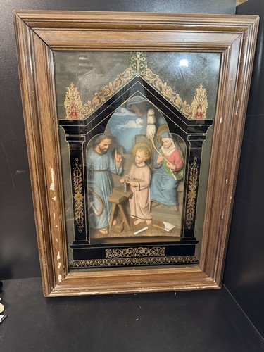 Heiligenbild sakrales diorama - sakrales,
