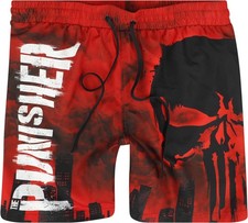 The Punisher Badeshort Herren