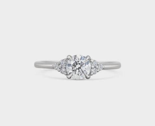 950 platinum damenring - 950,