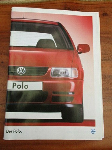 Prospekt polo modelljahr - vw,