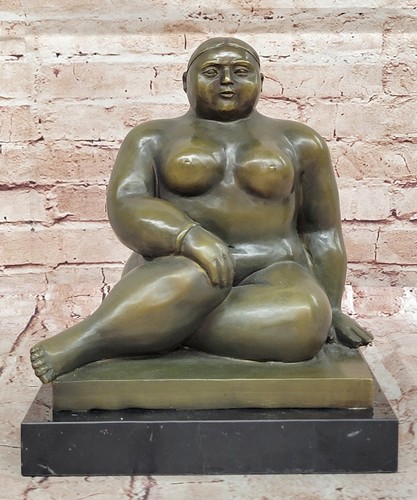 Große bronze statue botero - bronze,