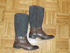 TOMMY HILFIGER Stiefel Leder schwarz Gr 39 hamilton 3c ``TOP``