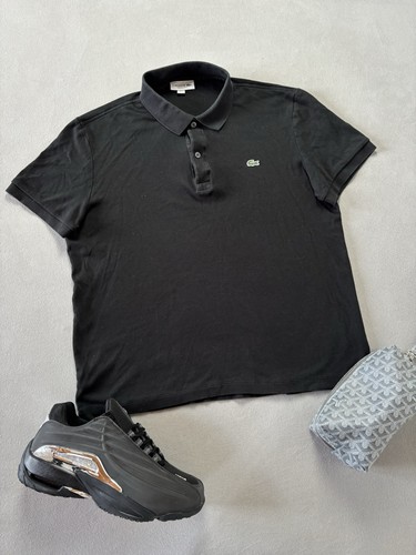 Lacoste herren polo schwarz - lacoste,