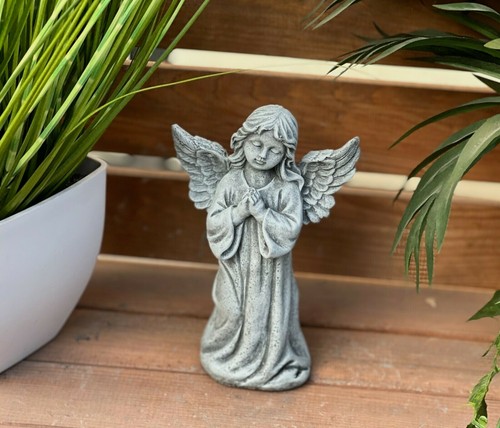 Frostfeste steinfigur betender - frostfeste,