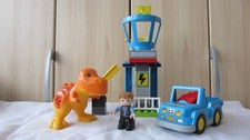 Lego Duplo 10880 Jurassic World vollständig Aussichtsplattform T-Rex Auto Figur