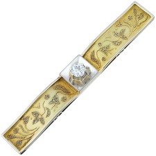 Brosche Altschliff Diamant