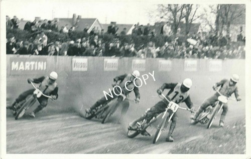 Postkarte foto motorradrennen - foto,