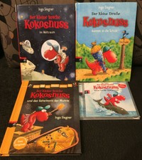 Der kleine Drache Kokosnuss-Paket Weltraum,Schule,Mumie + CD Witze Dracheninsel