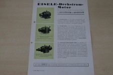 198021) Eisele - Pumpe - Prospekt 04/1950