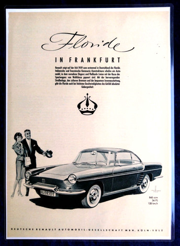 Renault floride originale - renault, floride,
